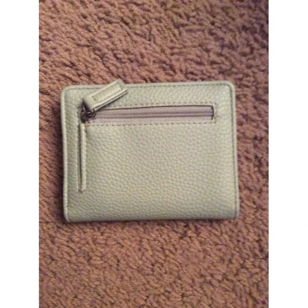 INVENTORY REDUCTION Mint Green SafeKeeper Crossbody Bag w/Matching Wallet NB